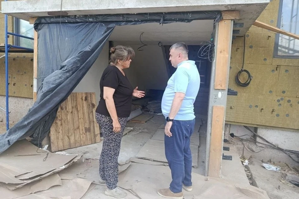 В ДНР проверили готовность пунктов временного размещения к приему эвакуированных. Фото: ТГ/Емельянов