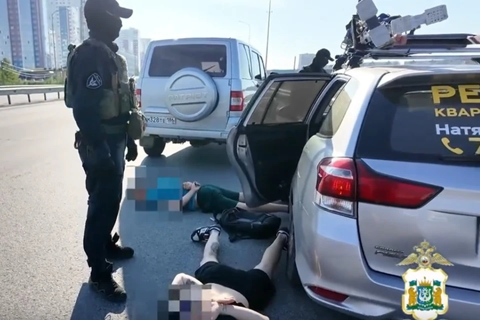 Скрин с видео УМВД по ХМАО-Югре