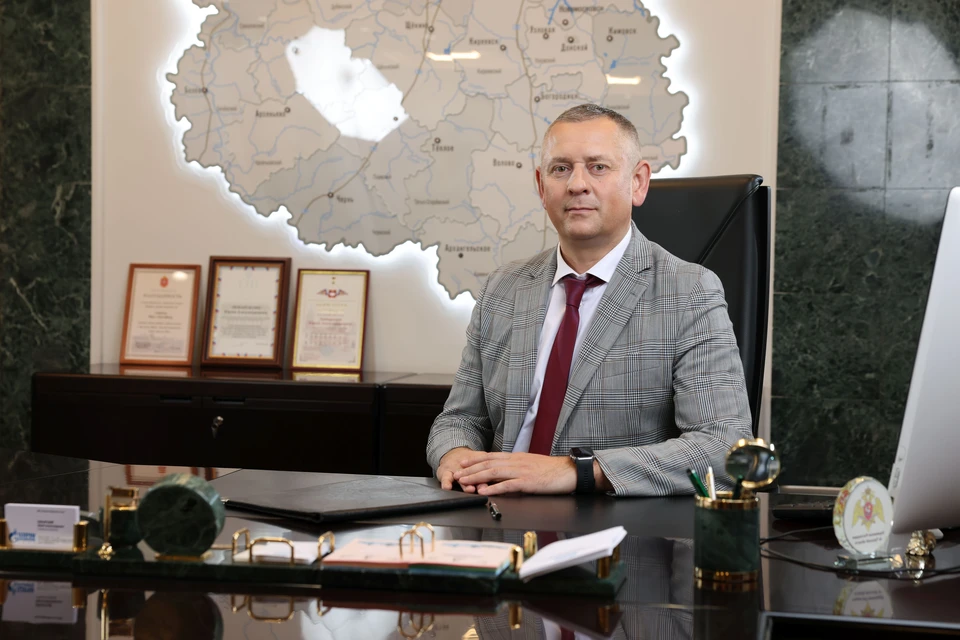 Генеральный директор компании «Газпром межрегионгаз Тула» Юрий Любарский.