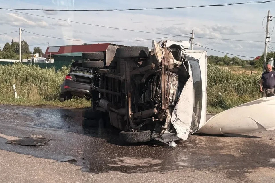 Девушку после ДТП в Сараях увезли в рязанскую ОКБ в критическом состоянии. Фото: Издательство «Пресса».