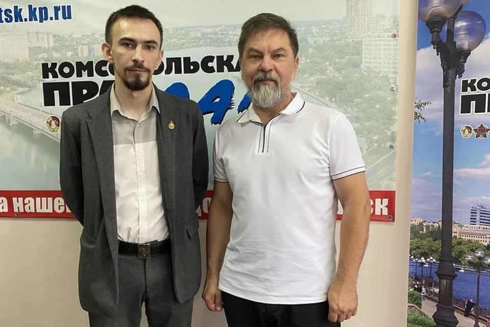 Отец и сын Васины в гостях у «Комсомолки»