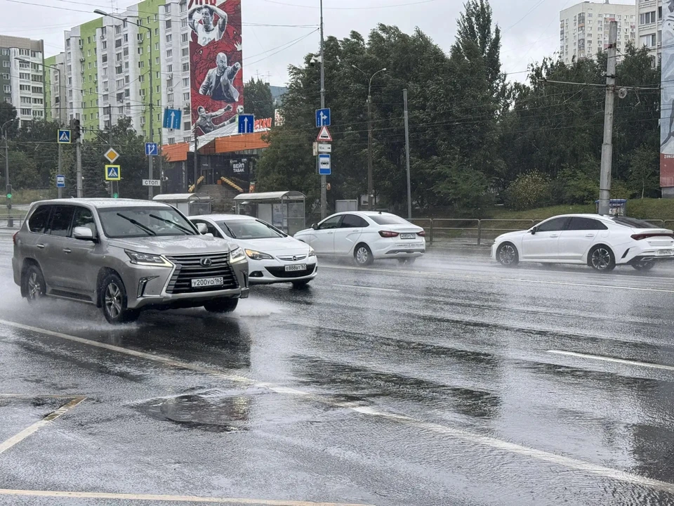 Дождь будет идти в Самаре до вечера.