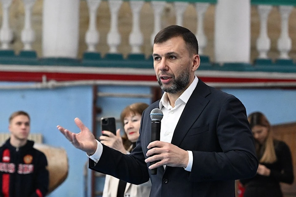 Глава ДНР Денис Пушилин поздравил всех причастных с Днем физкультурника. Фото: ТГ/Пушилин