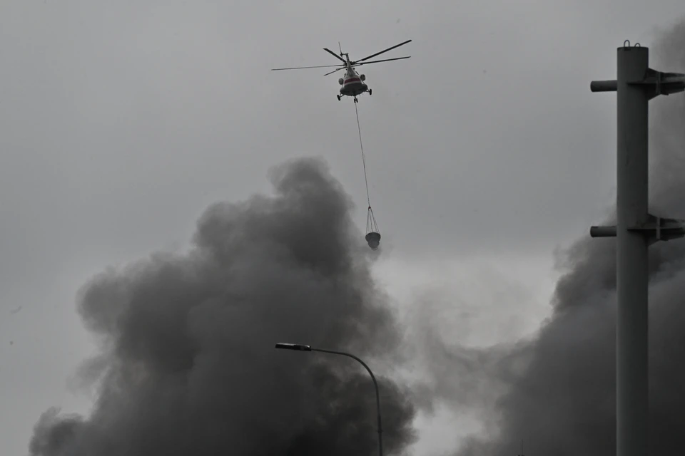 На военном полигоне в Словакии разгорелся пожар