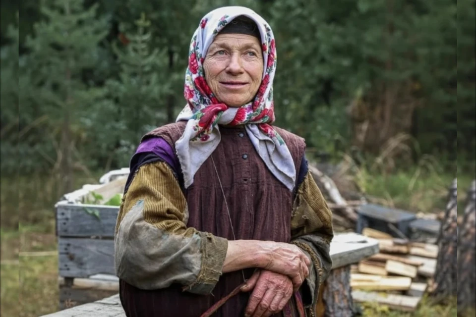 Отшельница из Хакасии Агафья Лыкова избавилась от медведя и ждет новую помощницу. Фото: Иван Нуйкин, РПСЦ.