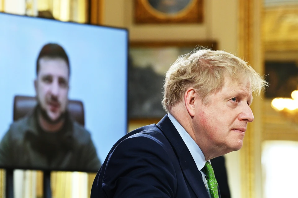 Экс-премьер Британии Борис Джонсон выдал свою полную версию событий, произошедших на Стамбульских переговорах. Фото: Justin Tallis - WPA Pool/Getty Images