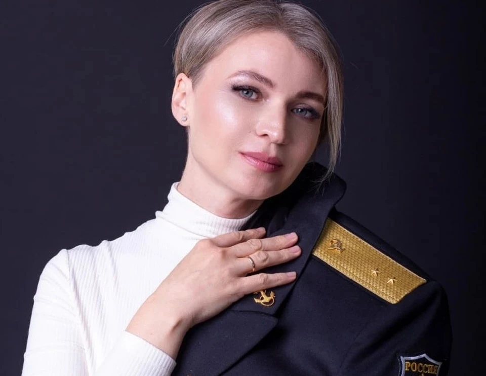 Мария Батюхно - супруга участника СВО. Фото: телеграм-канал Михаила Развожаева