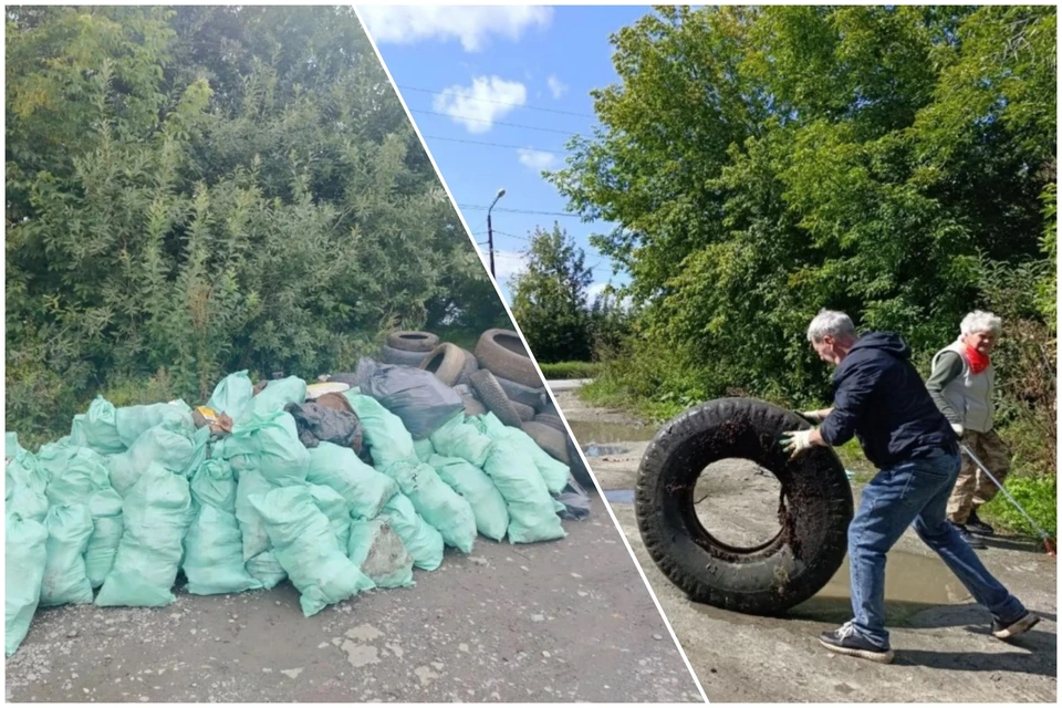 В субботнике поучаствовали 25 волонтеров. Фото: пресс-служба администрации Екатеринбурга