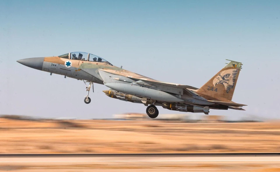 Истребитель израильских ВВС на взлете. Фото: Israel Defense Forces / XinHua / Global Look Press