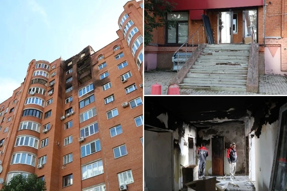 В Уфе восстановят пострадавшие от пожара квартиры в доме на Гафури. Фото: администрация Уфы.