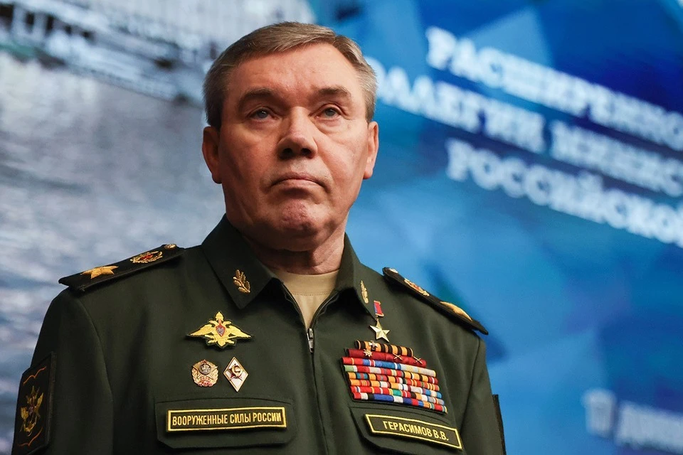 Начальник Генерального штаба Вооруженных сил РФ - первый заместитель министра обороны РФ Валерий Герасимов. Фото: Александр Казаков/пресс-служба президента РФ/ТАСС