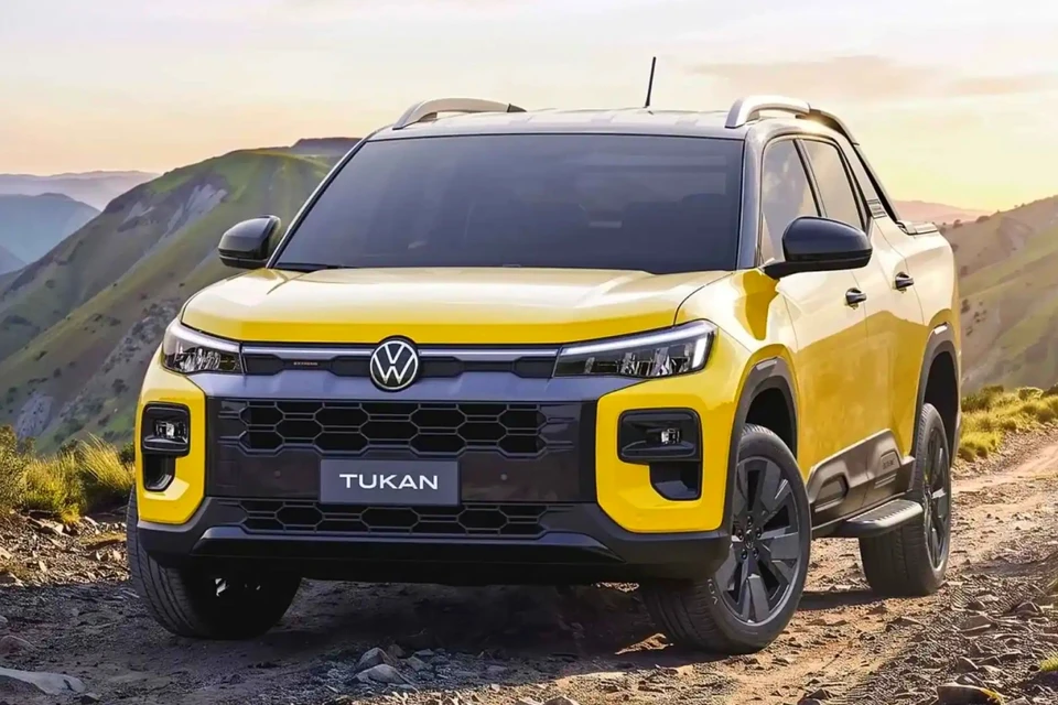 Новый компактный пикап Volkswagen Tukan. Фото: volkswagen-russia.ru