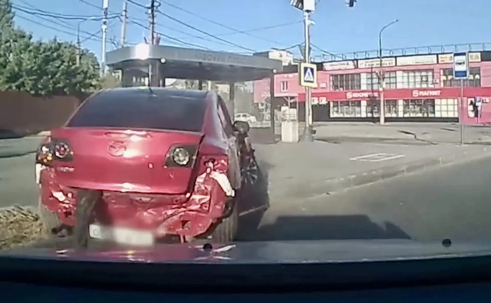 Автолюбительница устроила гонки с полицией.