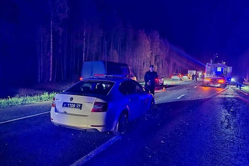 Авария унесла жизни 13 человек. Фото: УМВД России по Архангельской области
