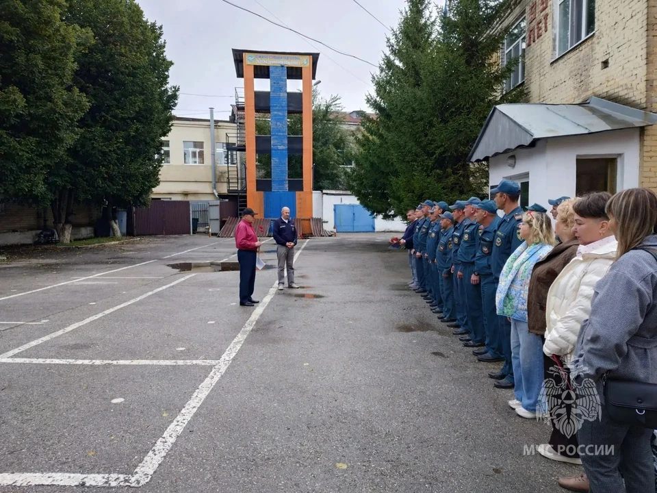 Память погибших пожарных почтили минутой молчания