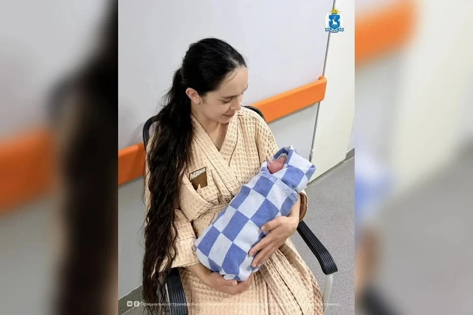 На борту самолета, летевшего из Красноярска в Новый Уренгой, родился ребенок. Фото: Ямало-Ненецкий автономный округ