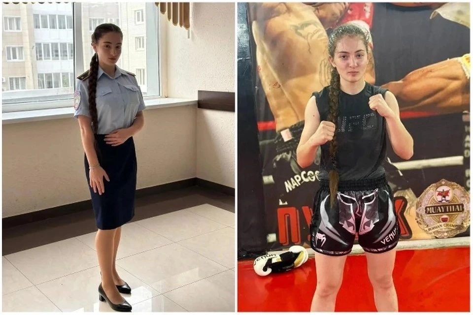 После тяжелого поединка во дворце спорта имени Али Алиева Анна отправилась на прогулку. Фото: из архива семьи.