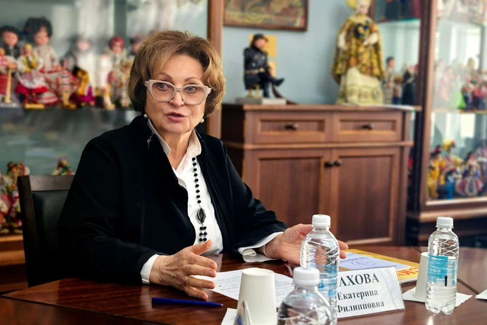 Президент Союза женщин России Екатерина Лахова