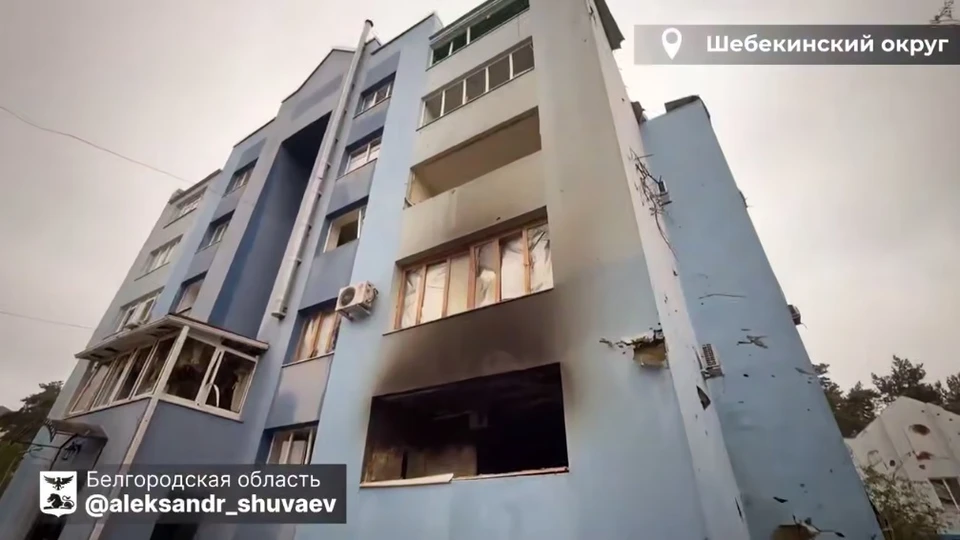 В Шебекинском округе Белгородской области от атак ВСУ повреждены окна в 1733 домах