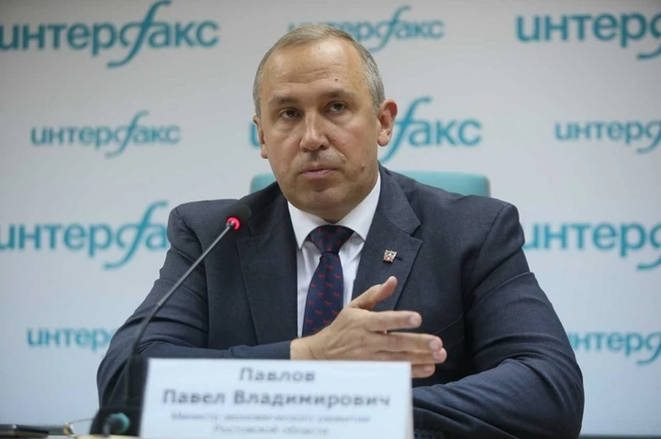 В Ростове областной министр здравоохранения Павел Павлов на пресс-конференции в «Интерфаксе» рассказал о развитии туризма. Фото: Управление информационной политики Правительства Ростовской области.