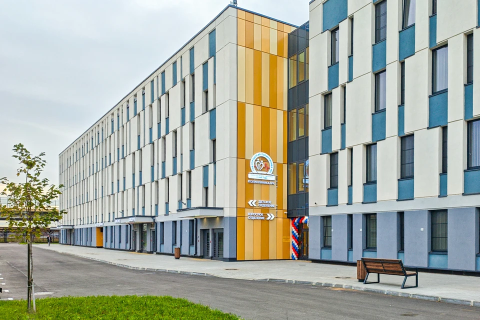 Поликлиника рассчитана на 800 посещений в смену. Фото: Смольный