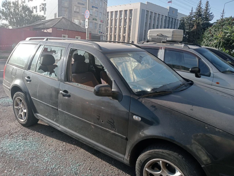 От ударов дронов ВСУ повреждены транспортные средства, сгорел частный дом