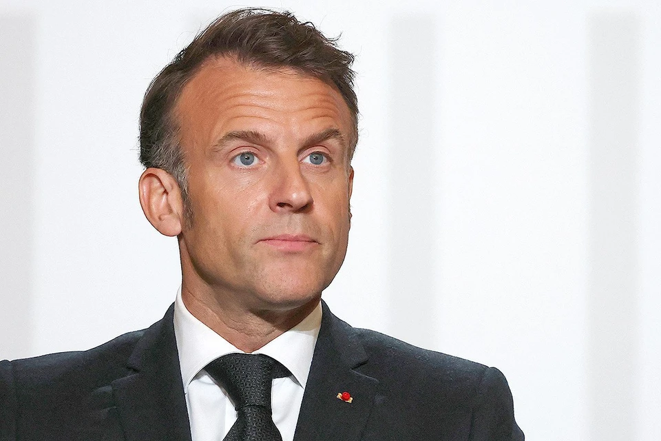 Президент Франции Эмманюжль Макрон