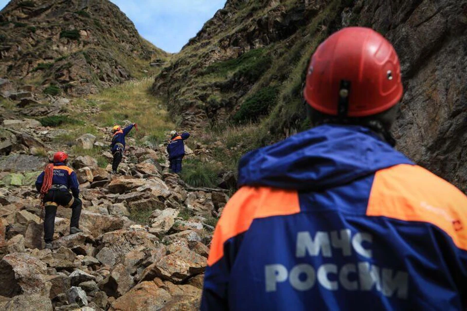 Пропавших альпинистов искали как земли, так и с воздуха / Фото: МЧС по КБР