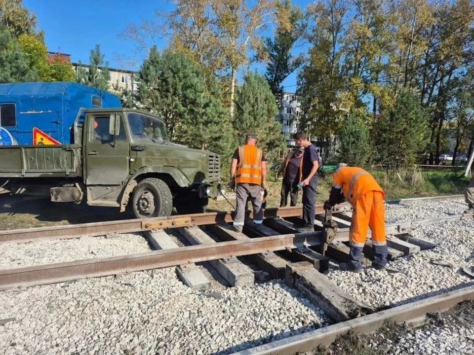 В Ульяновске в течение двух часов по улице Розы Люксембург запустят трамваи | ФОТО: администрация Ульяновска