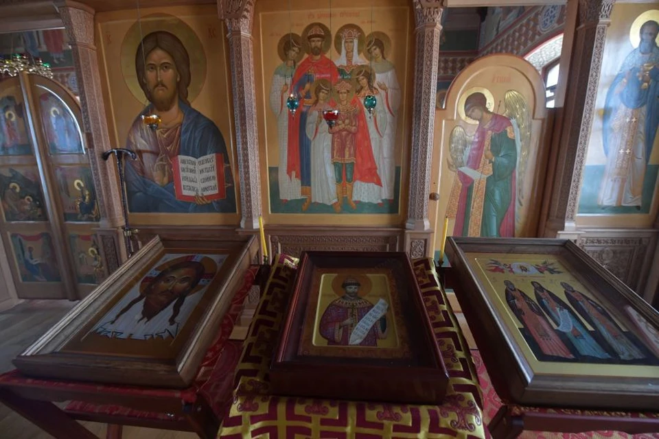 Литургия состоялась в Успенском кафедральном соборе