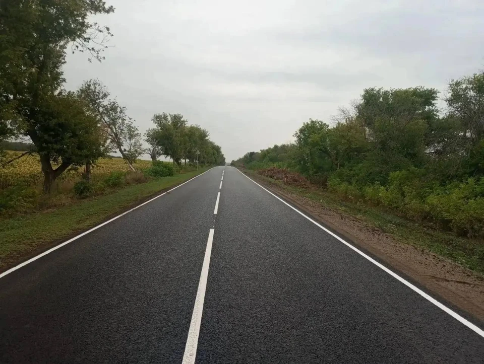 В Белгородской области отремонтировали дорогу между селами в Ровеньском округе
