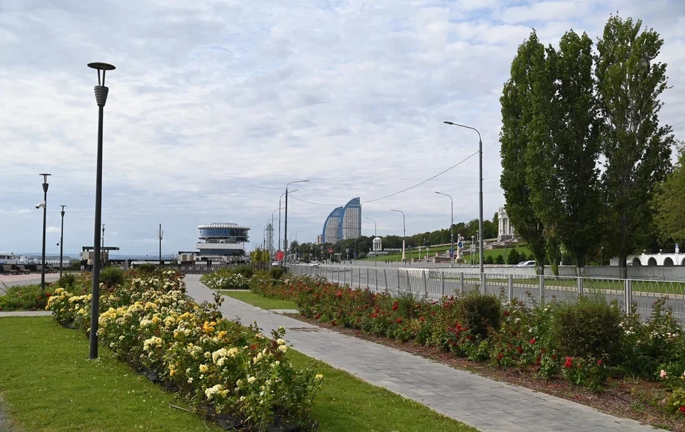 Осень в Волгограде.