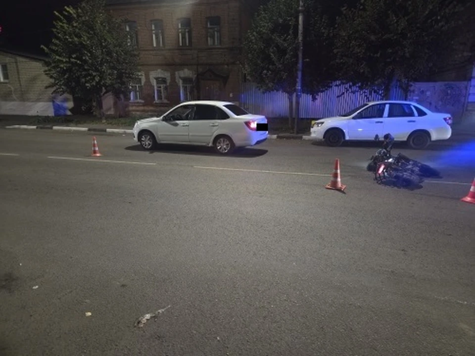 Мужчину отвезли в больницу