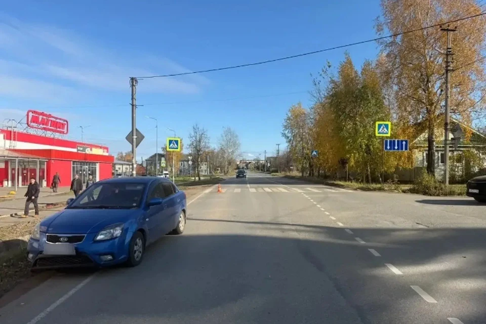 В столкновении ребенок получил травмы. Фото: Госавтоинспекция Удмуртии