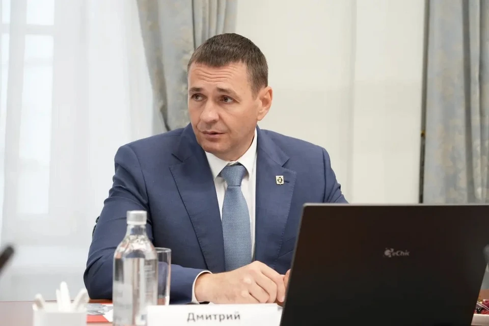 Губернатор Хабаровского края Дмитрий Демешин