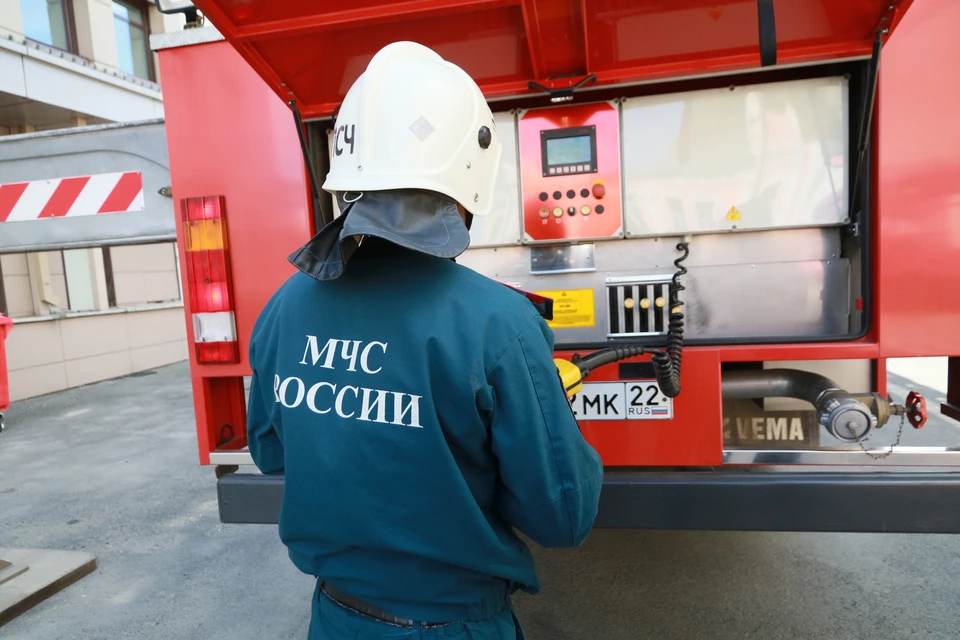 В результате пожара никто не пострадал