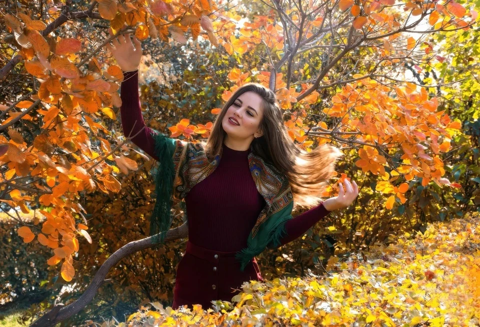 Осень в Волгограде.