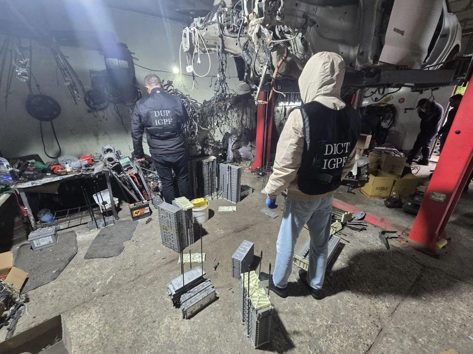 В Молдове обезврежена банда автоугонщиков. Фото: полиция