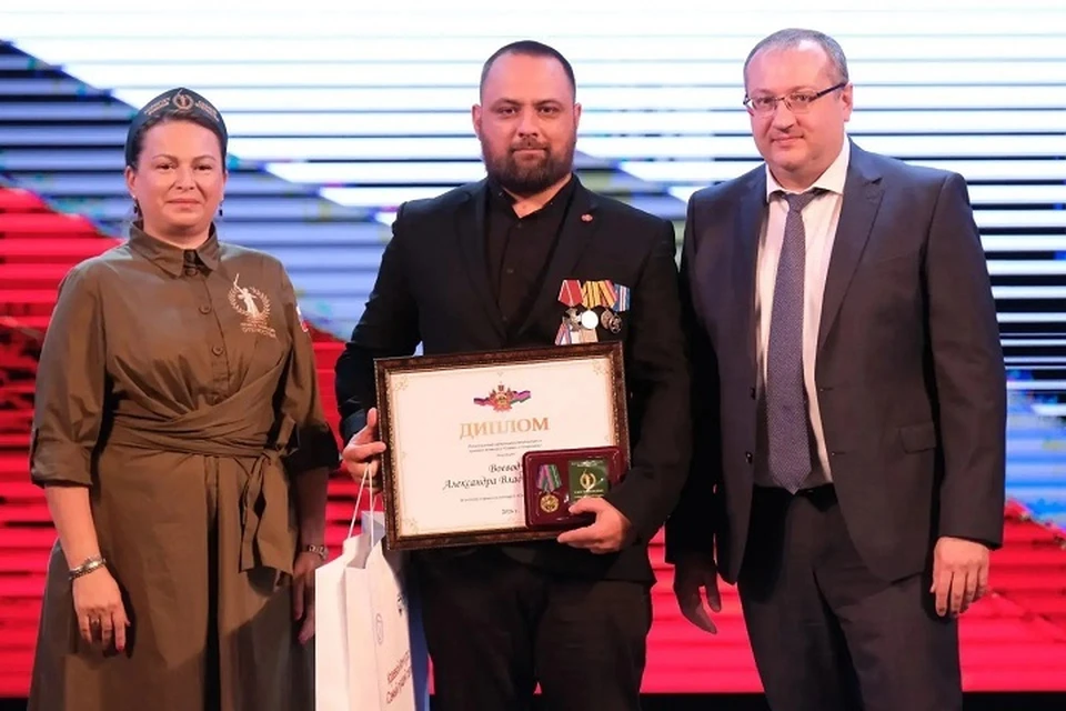Александр несколько раз был на СВО и воспитывает сына. Фото: пресс-служба администрации Краснодарского края