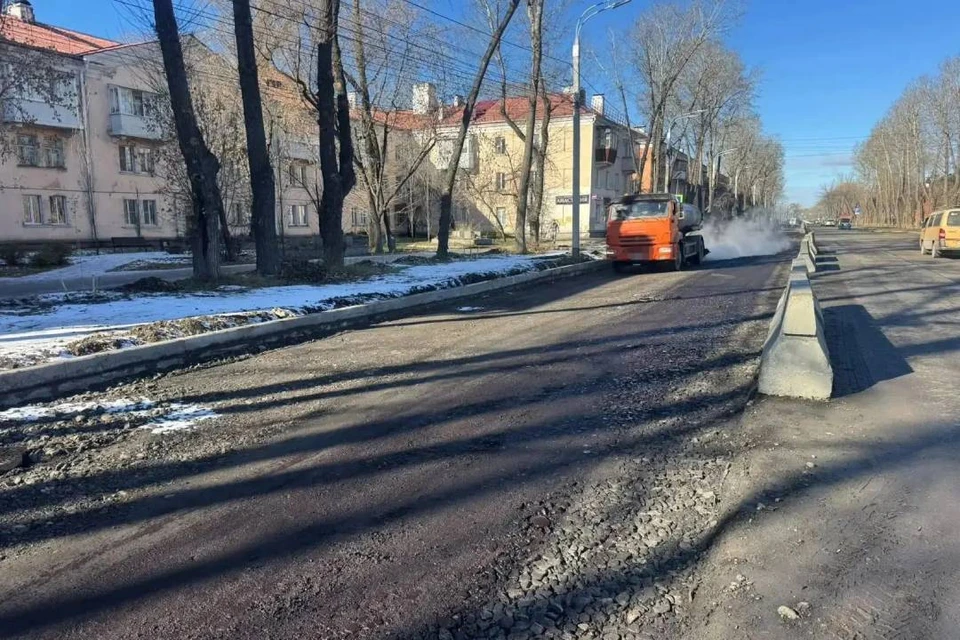 Новое покрытие появилось на улицах Розы Люксембург, Ширямова, Чернышевского и в Восточном промузле.