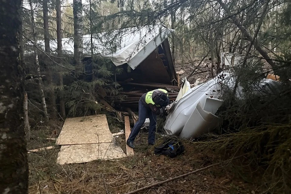 В аварии погибли водитель грузовика DAF и «Газели». Фото: Госавтоинспекция Свердловской области