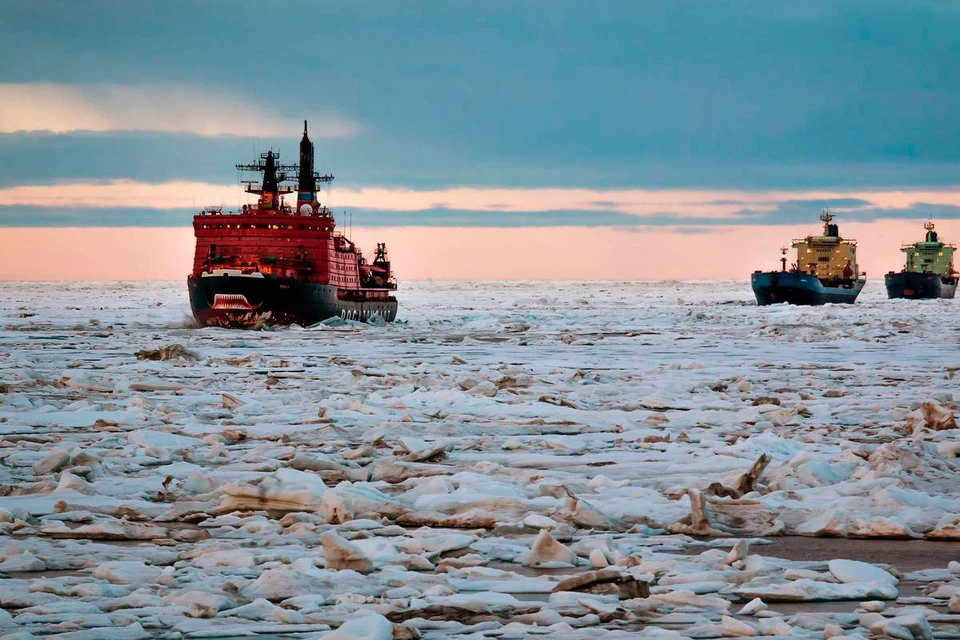 Грузопоток по Северному морскому пути на начало IV квартала составил 33 миллиона тонн. Фото: Rosatom/via Globallookpress.com