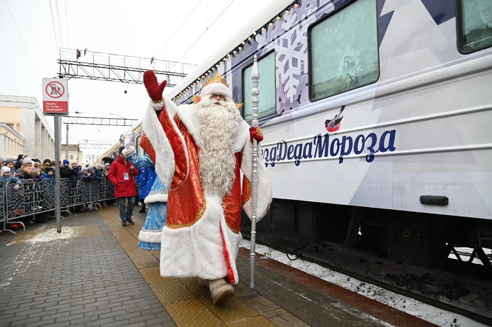 Поезд приедет в Новосибирск.