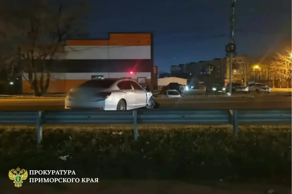 Погибшего водителя в течение года дважды привлекали к ответственности. Фото: прокуратура Приморского края/prosecutor_pk