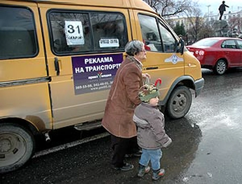 На маршрутке можно добраться почти в любую точку города.