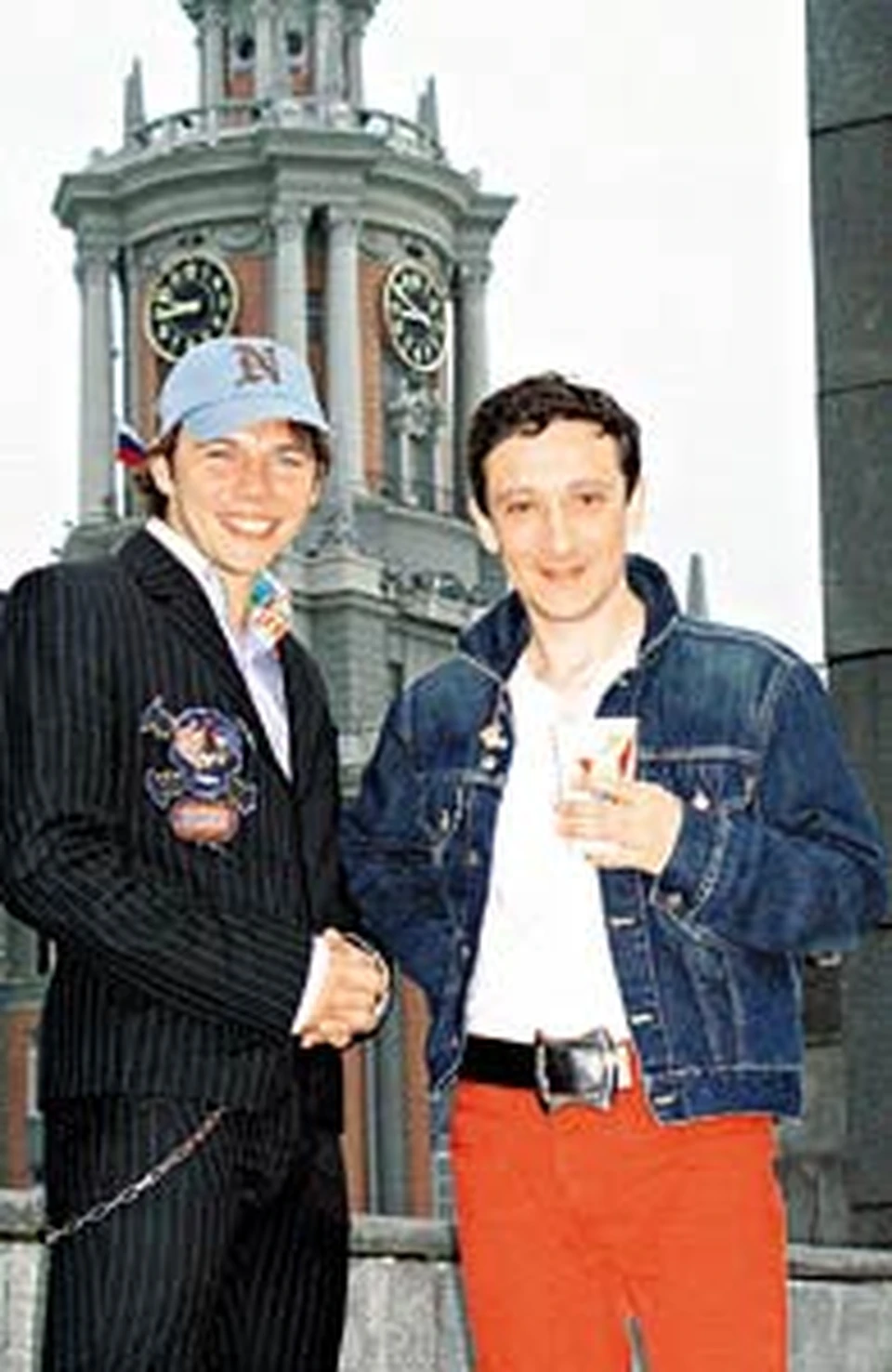 2004 год: с Ильей Лагутенко.