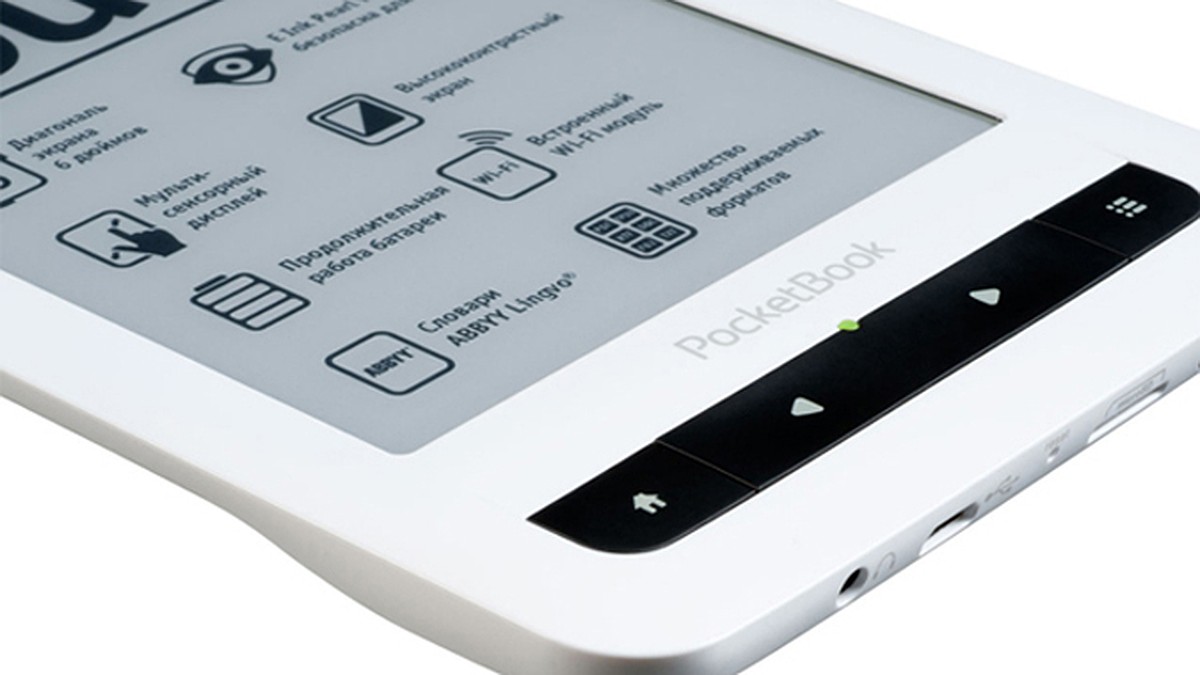 Ридер PocketBook Touch: экран E-Ink Pearl, быстрый процессор и Wi-Fi - KP.RU