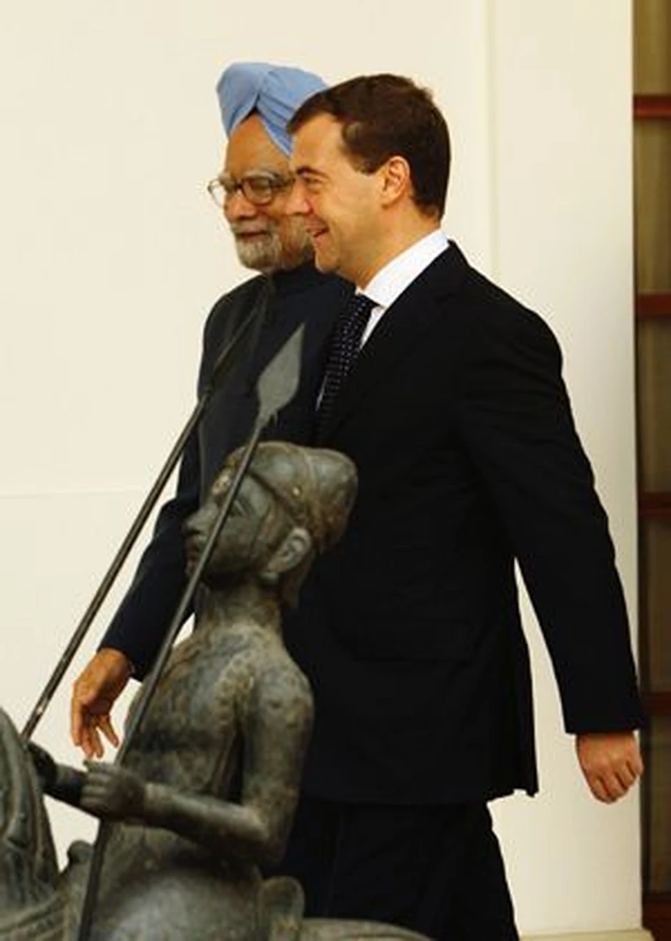 Президент России Медведев и премьер Индии Сингх скрепили дружбу между нашими странами.