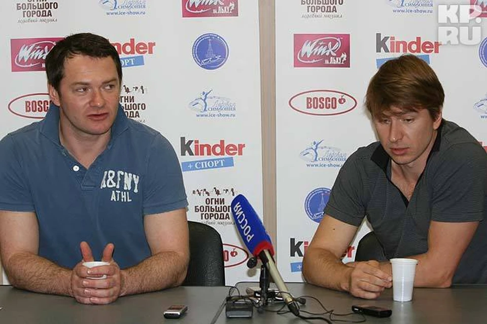 Алексей Тихонов и Алексей Ягудин: "Мы бы с радостью приезжали в Волгоград чаще, если бы для этого были условия".
