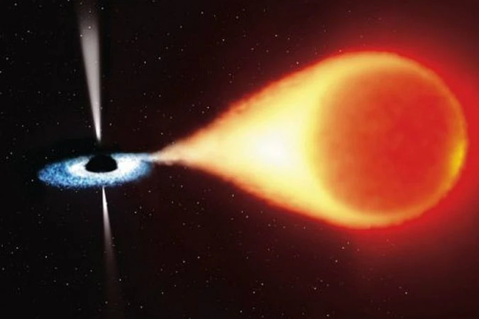 Черные дыры невидимы. Ученые судят об их существовании лишь по излучению, которое испускают падающие в них и разогревающиеся при этом космические тела.